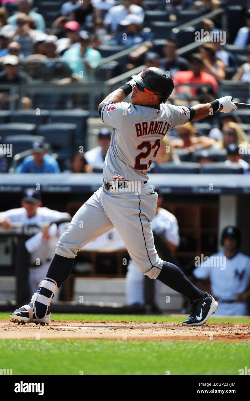 Cleveland Indians outfielder Michael Brantley (23) during game against