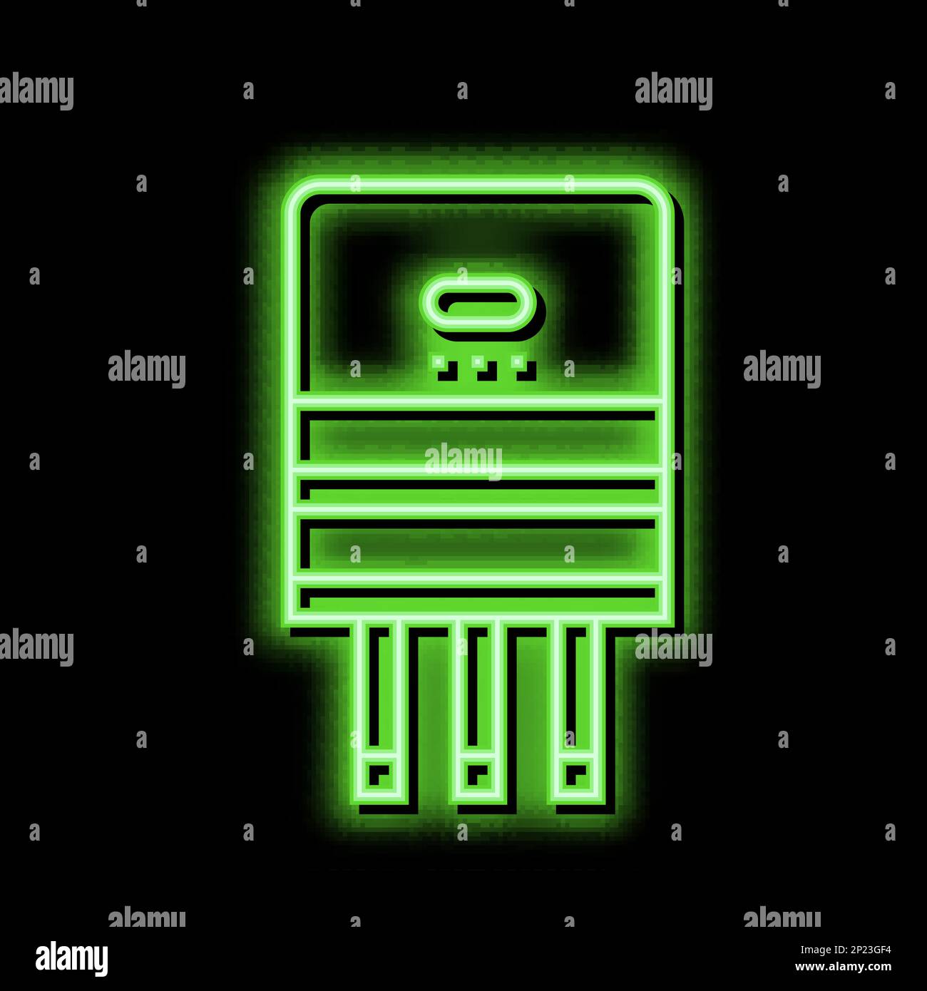Testing computer screen semiconductor Stock Vector Images - Alamy