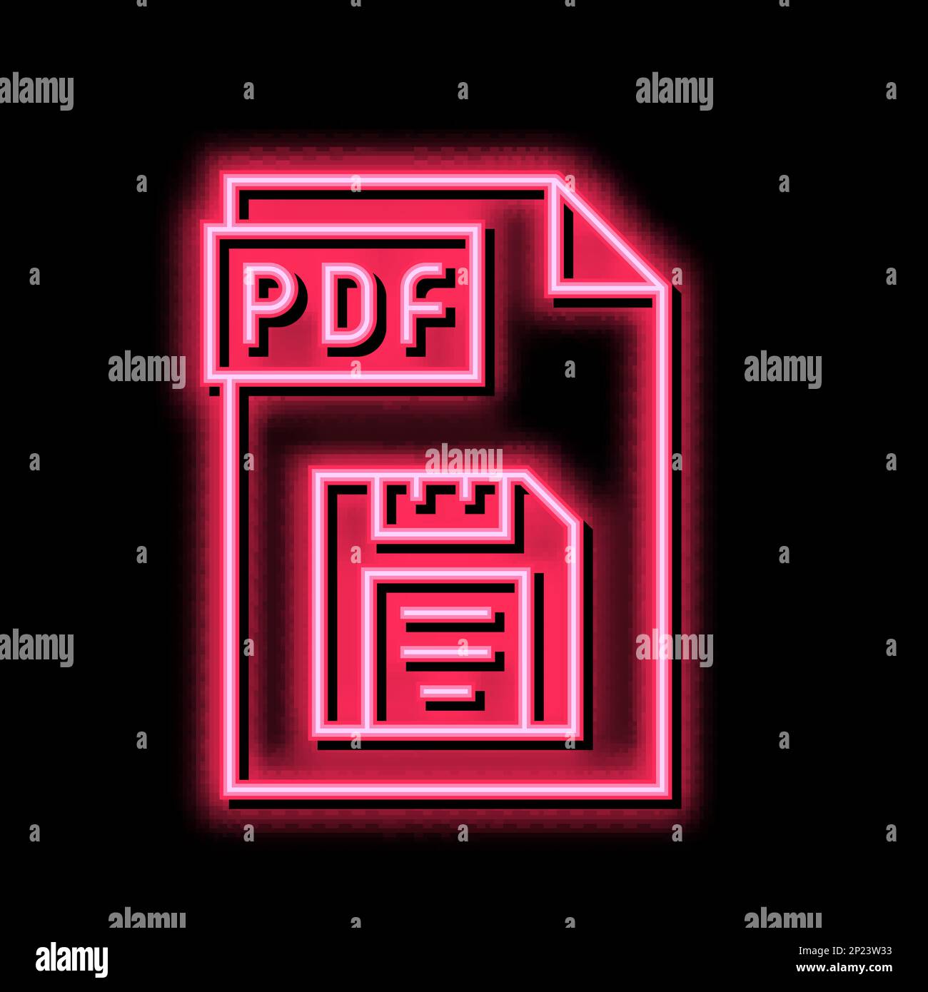 Sending pdf file icon hi-res stock photography and images - Alamy