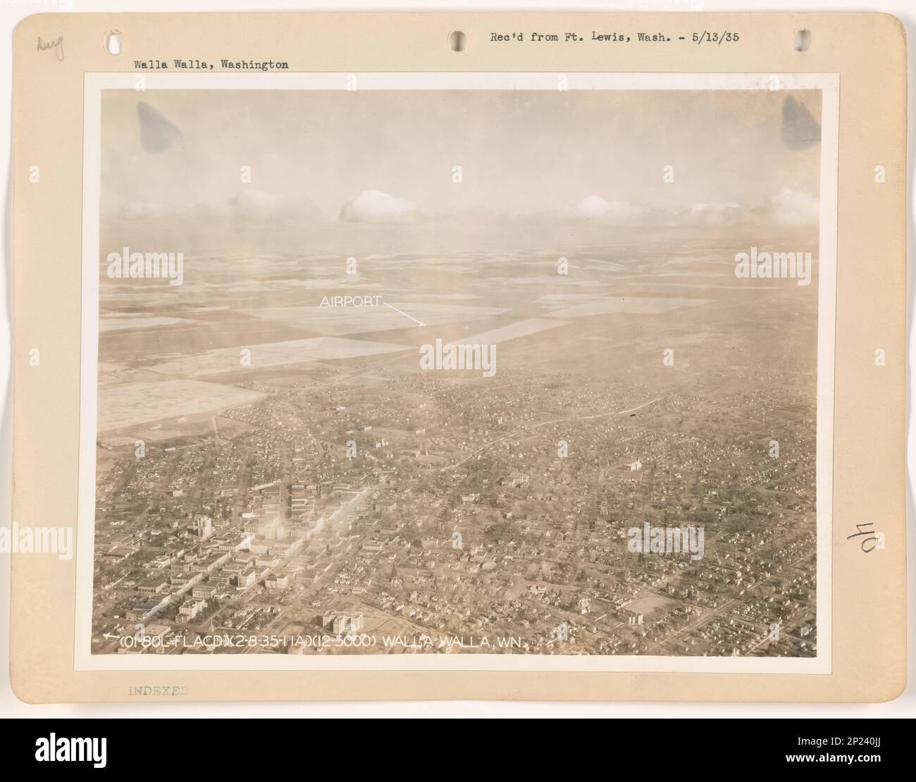 Walla walla washington aerial hi-res stock photography and images - Alamy