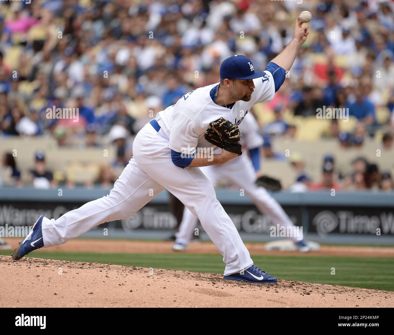 Los Angeles Dodgers Paco Rodriguez (75) during a game against the