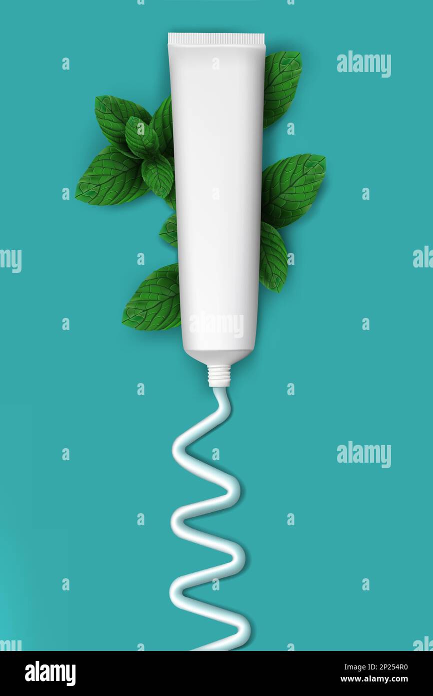 Toothpaste squeeze Stock Vector Images Alamy