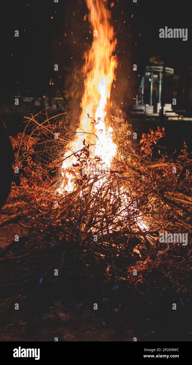 Orthodox Christmas celebration in Montenegro and Serbia, process of