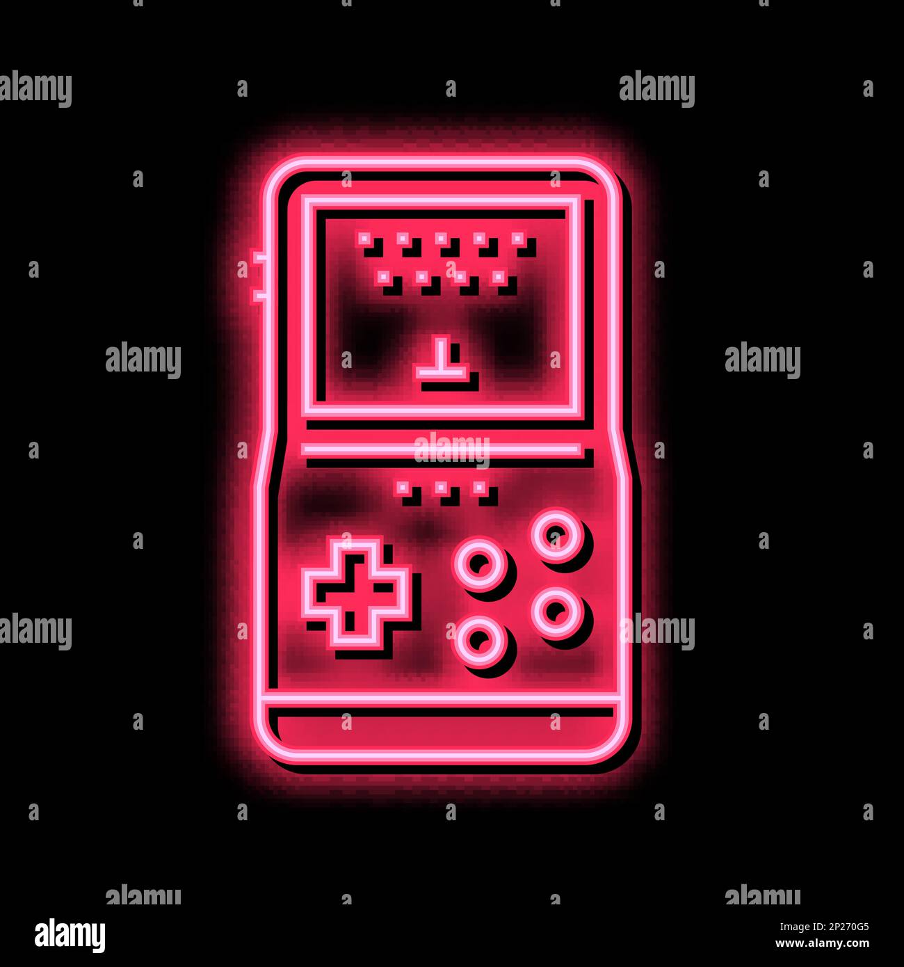 gaming geek color icon vector illustration sign Stock Vector Image ...