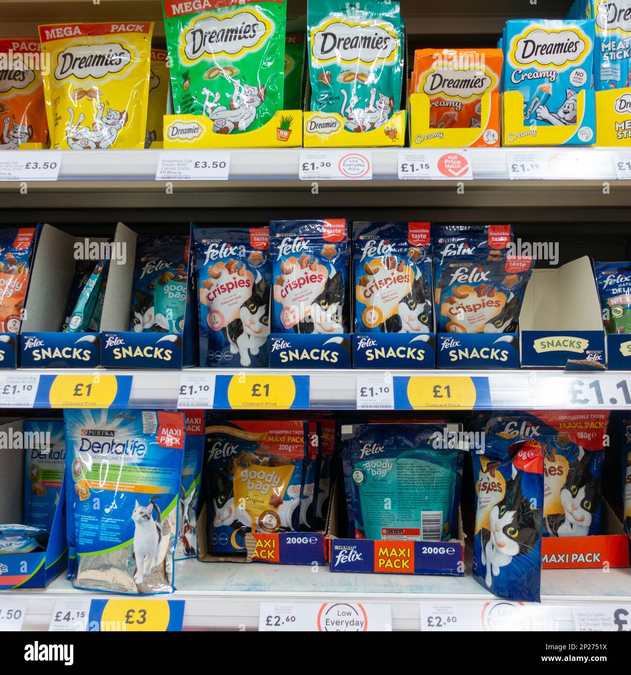 Ashford, Kent, UK. 4th Mar, 2023. The cost of keeping pets has increased as the price of pet