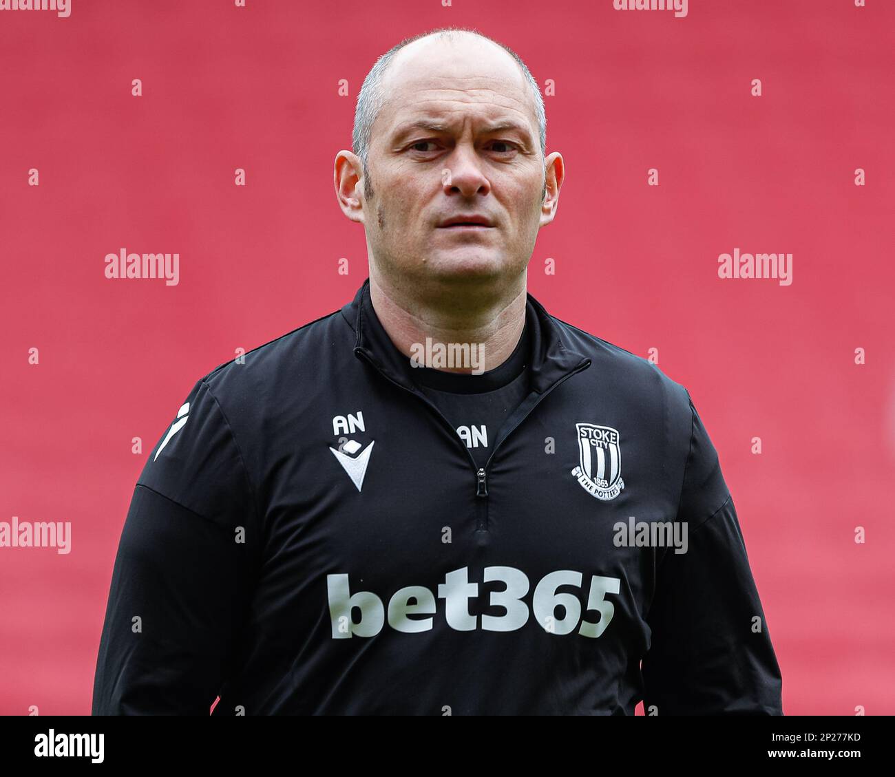 Stoke City Manager Alex Neil before the Sky Bet Championship match