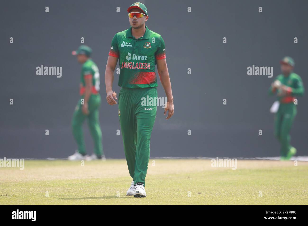Taskin Cricketer Taskin Ahmed during the Bangladesh-England 2nd One Day International ...