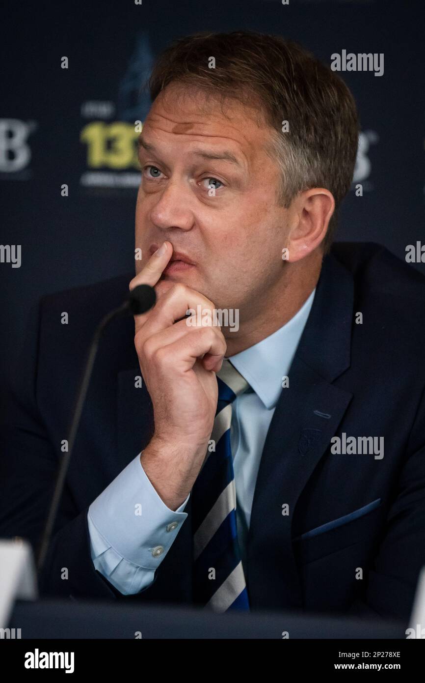 Ian Maxwell (CEO IFA) during the 137th IFAB AGM at Marriott Hotel