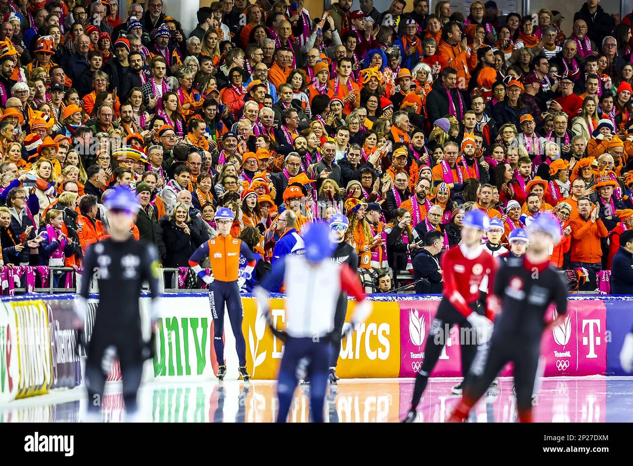 HERENVEEN Atmospheric image of the audience including Jorrit Bergsma