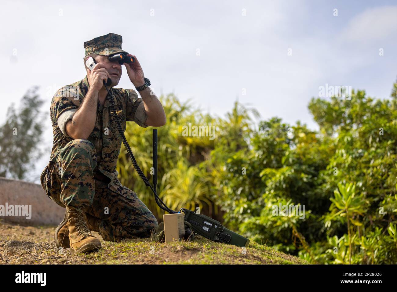 U.S. Marine Corps Maj. Sean Fay, Operations Officer, Marine Corps Base
