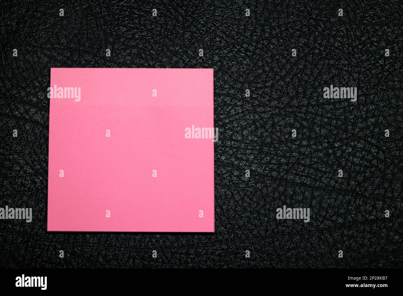 conceptual image for a be different or be happy concept using sticky notes Stock Photo