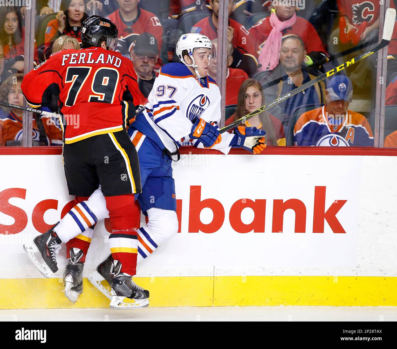 NHL profile photo on Calgary Flames player Andrew Mangiapane at a game  against the Ottawa Senators in Calgary, Alta. on May 9, 2021. (Larry  MacDougal via AP Stock Photo - Alamy