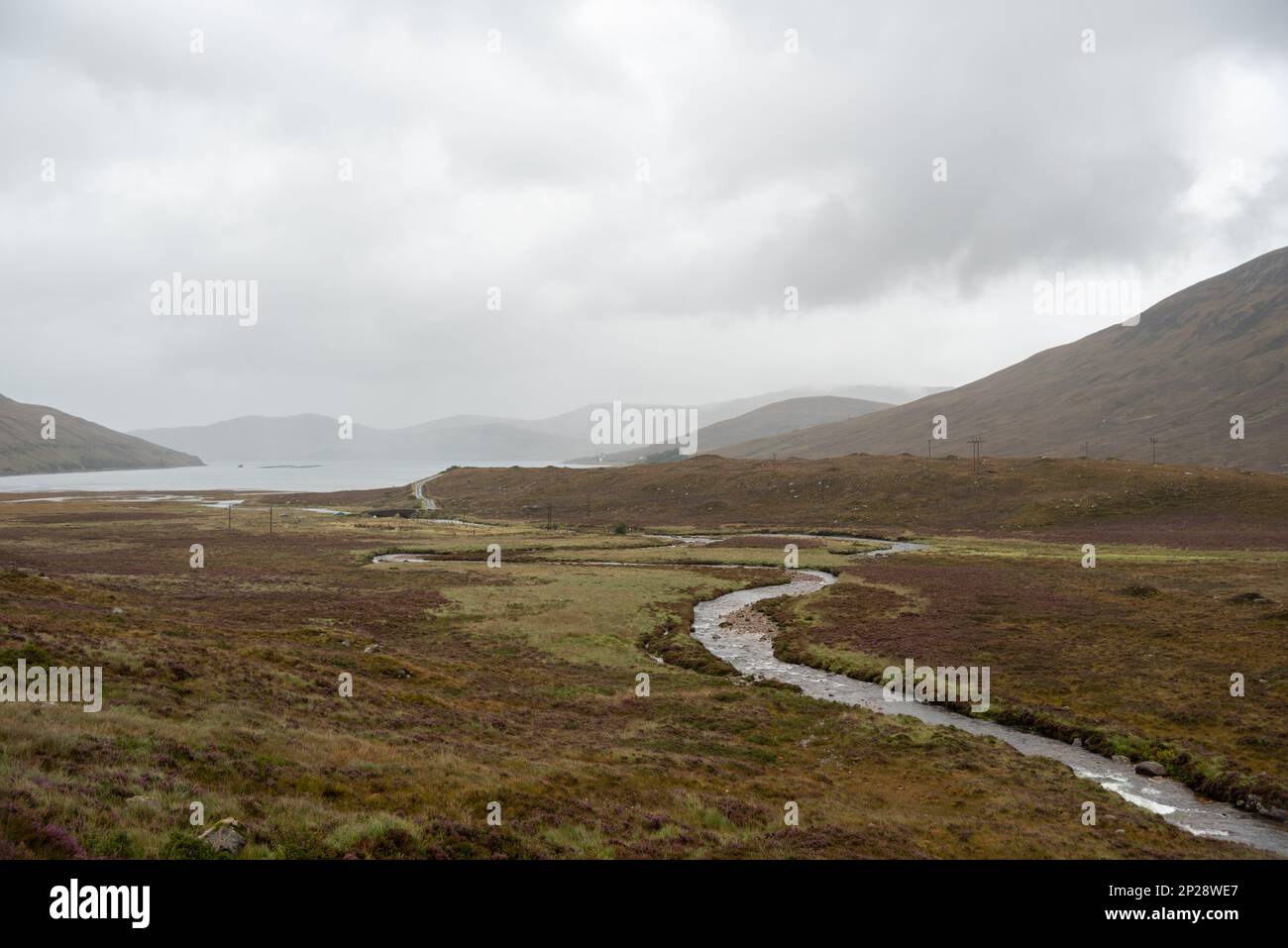 The trossachs landscape in the Scottish highlands Stock Photo Alamy