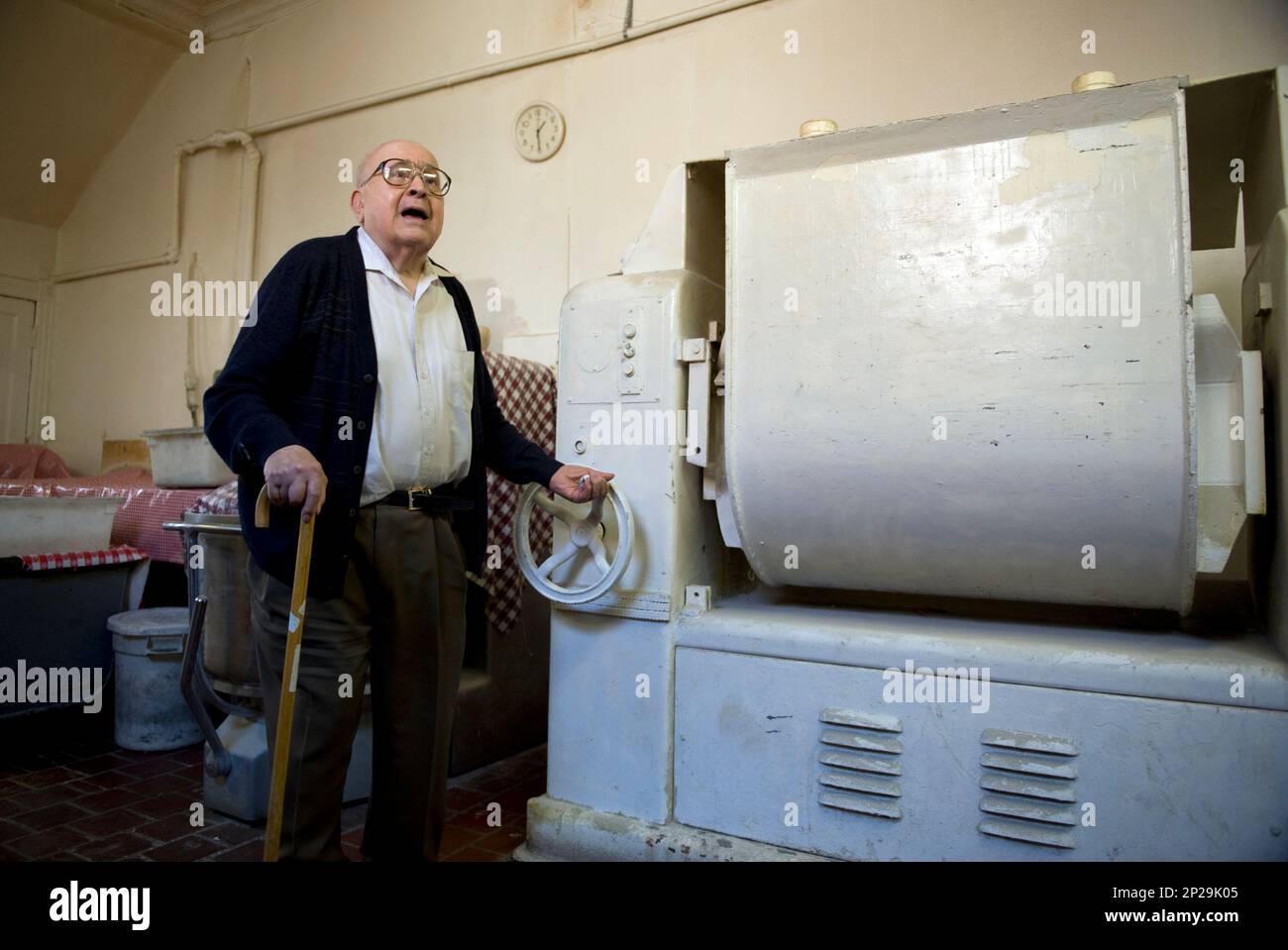 Louie Caruso 94 one of the founders of Catania Bakery on North