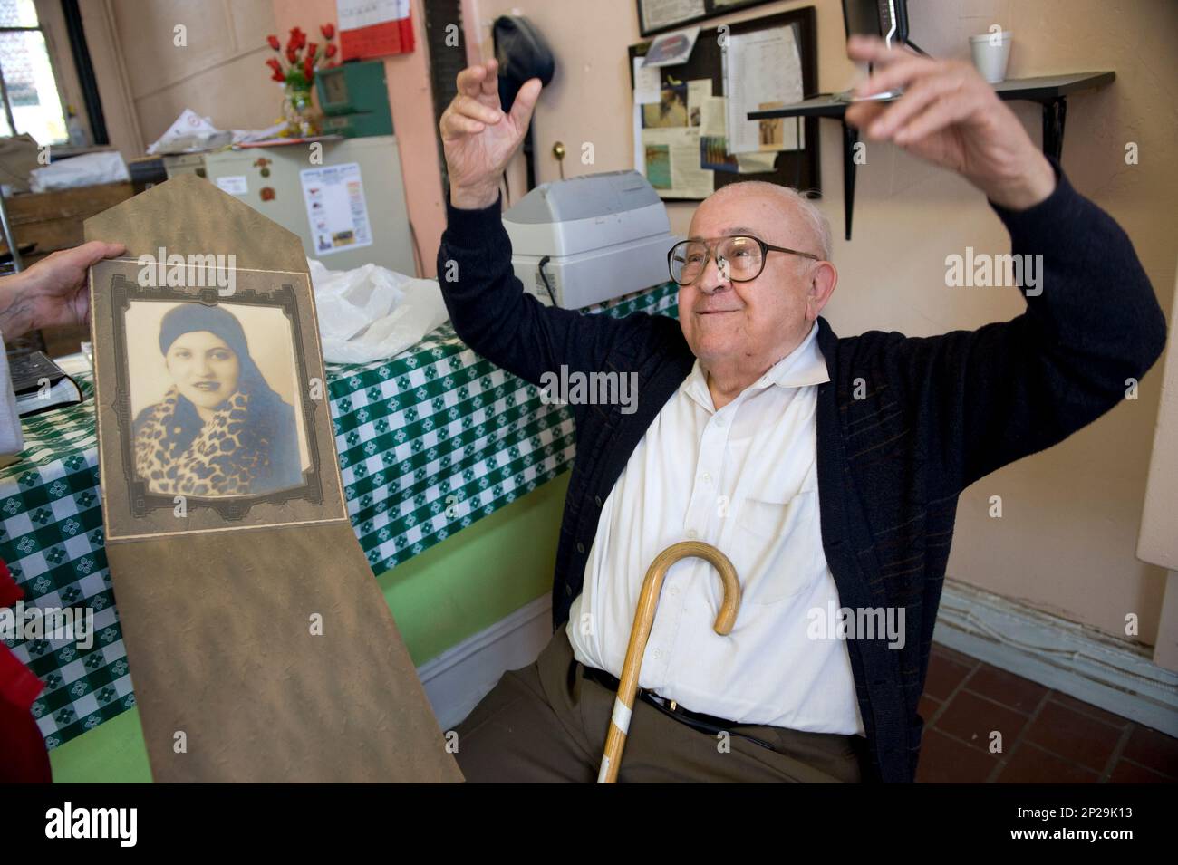 Louie Caruso one of the founders of Catania Bakery on North