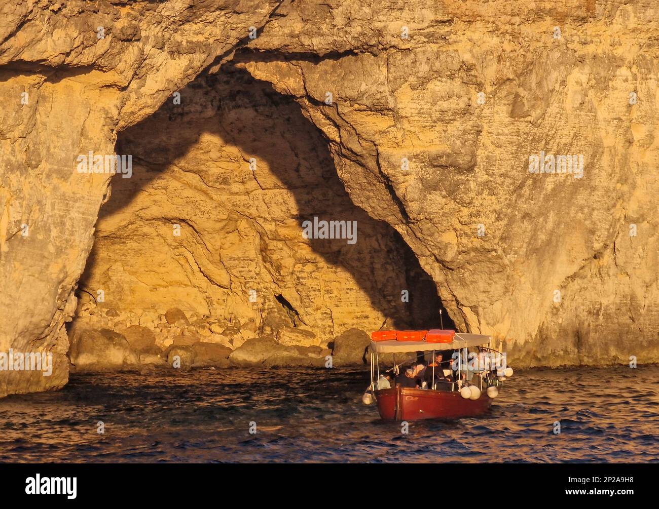 Rock arch at the blue lagoon hi-res stock photography and images - Alamy
