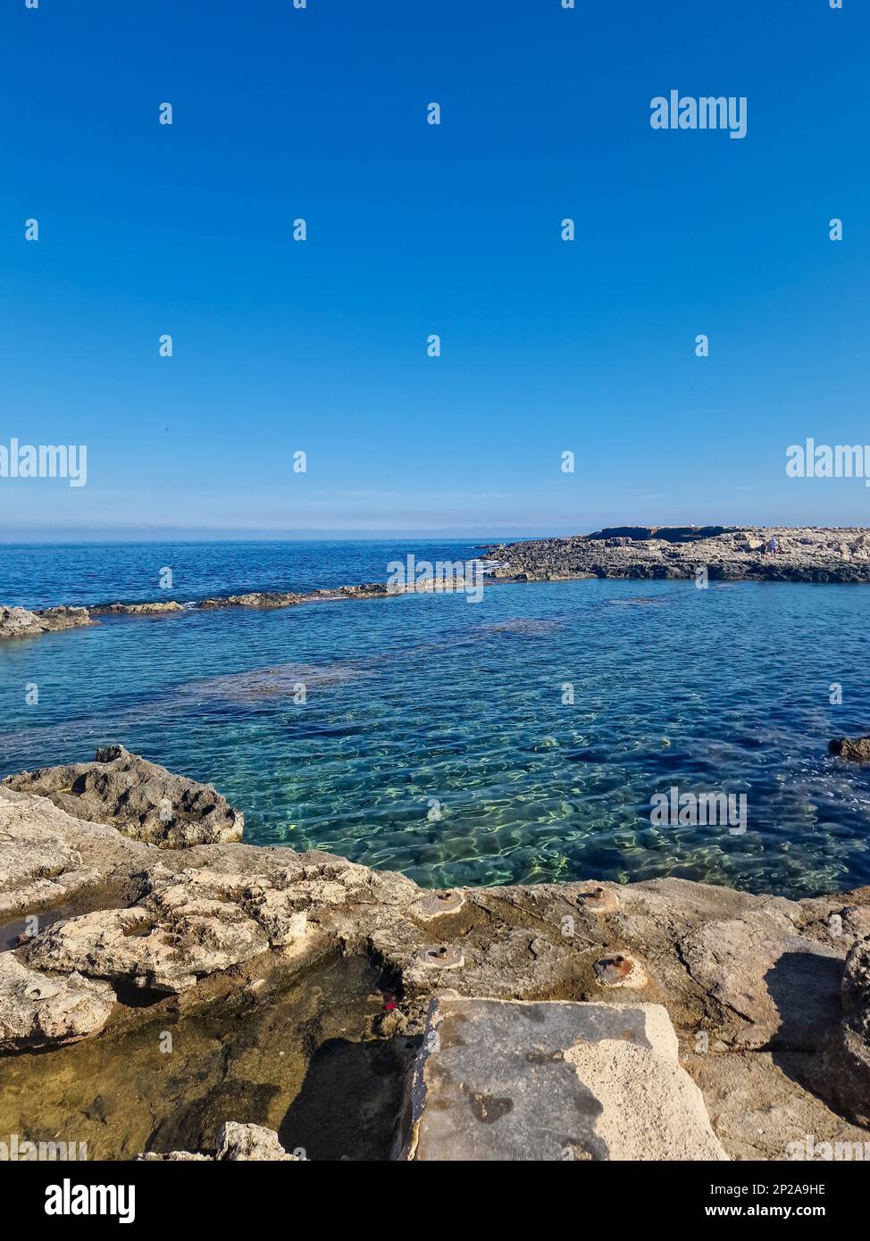 St Pauls Bay View Malta Stock Photo