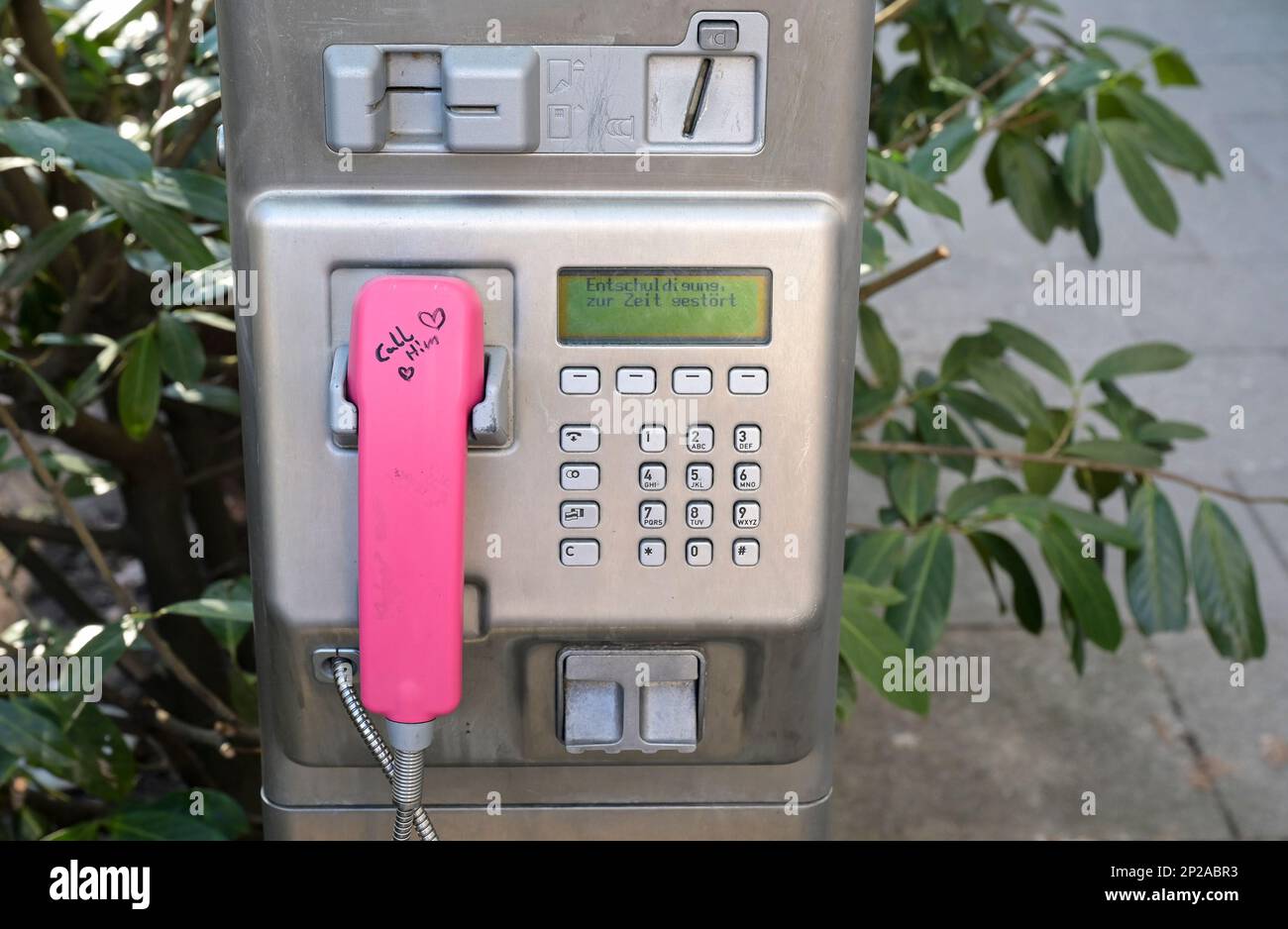 German public phone telekom hi-res stock photography and images - Alamy