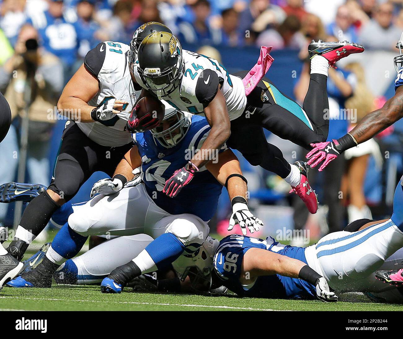 Jacksonville Jaguars Running Back Tj Yeldon Editorial Stock Photo