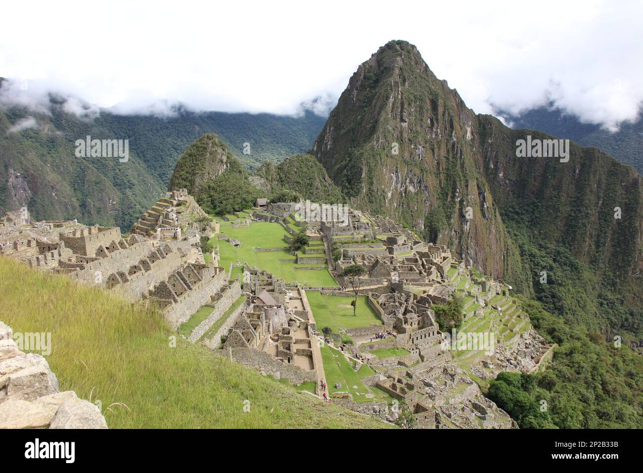Machu Picchu Ruins in Peru Stock Photo - Alamy
