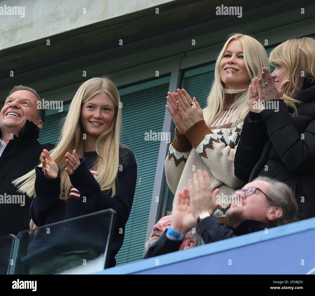 London, England, 4th March 2023.Actress and Model Claudia Schiffer