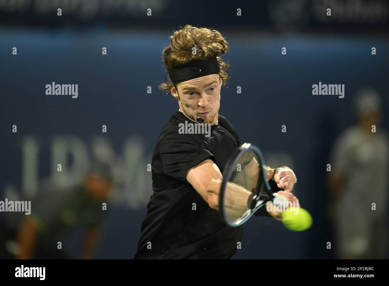 2,126 Dubai Tennis Tournament Day One Stock Photos, High-Res