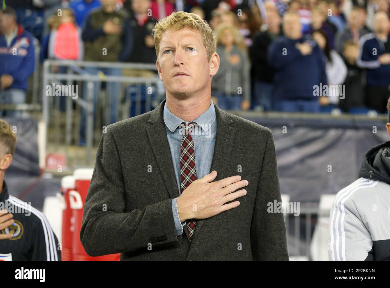 September 26, 2015: Philadelphia Union Head Coach Jim Curtin During The ...