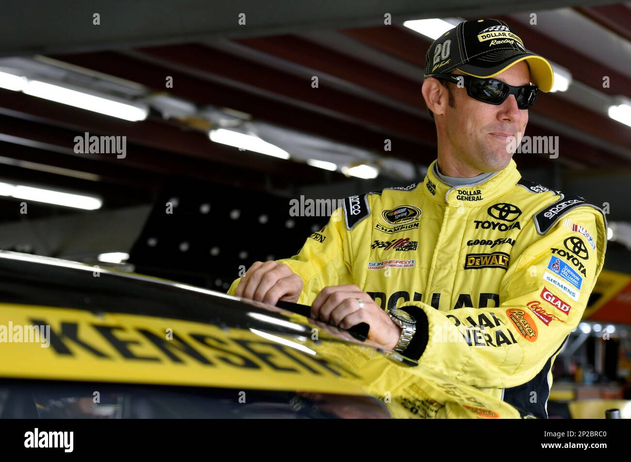 Matt Kenseth, Dollar General Toyota Camry during practice for the