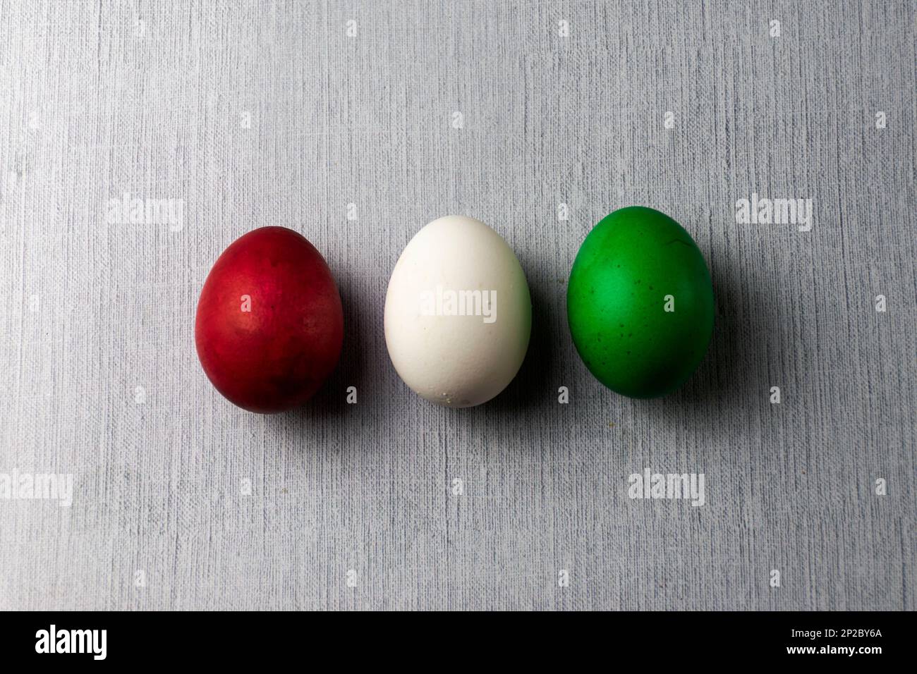 Colored eggs - easter Stock Photo