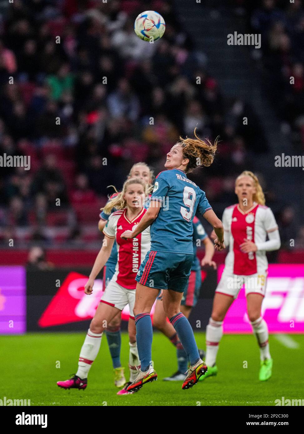 Amsterdam Pia Rijsdijk of Feyenoord V1 during the match between Ajax