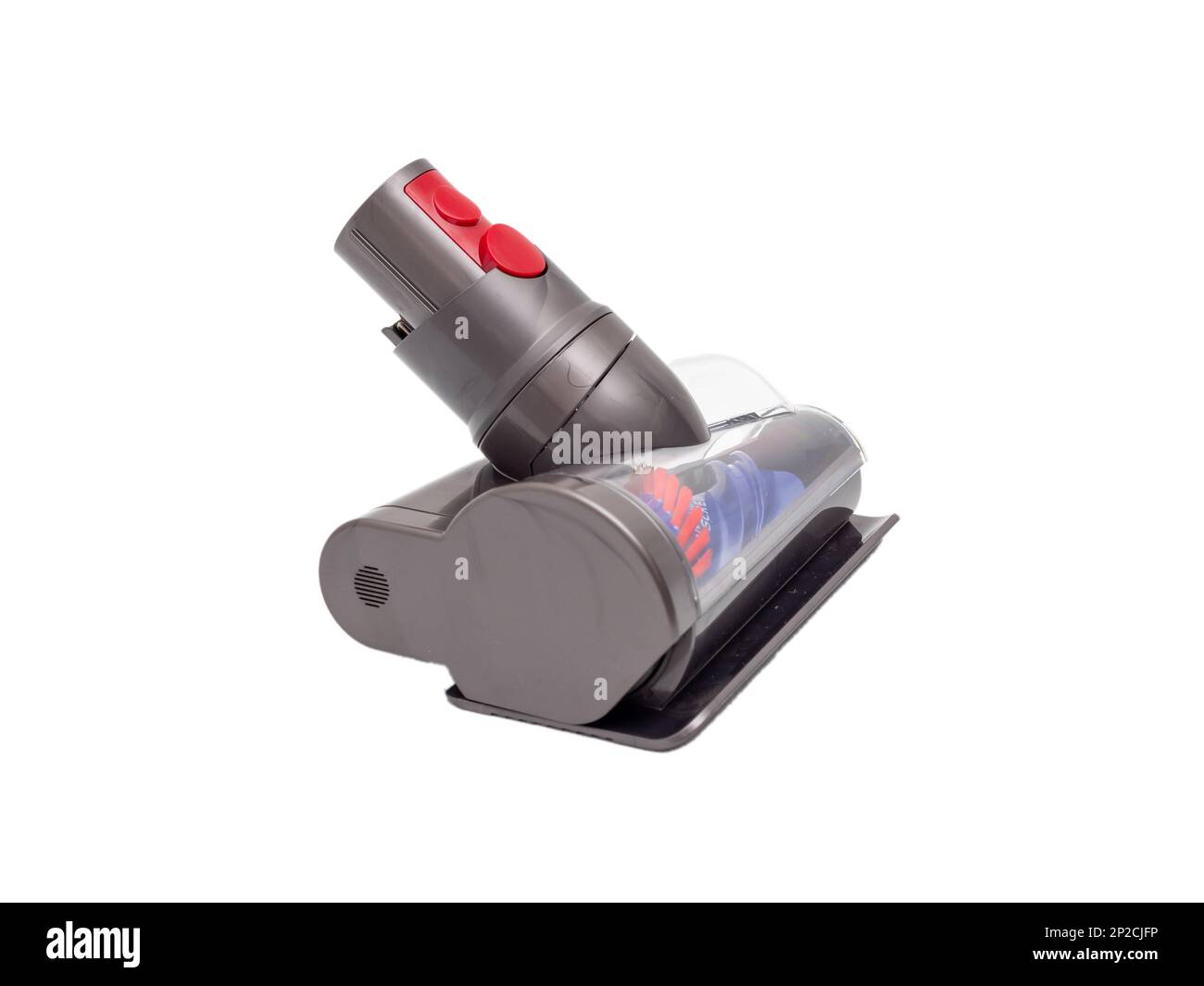 Modern brush from a vacuum cleaner for cleaning upholstered furniture