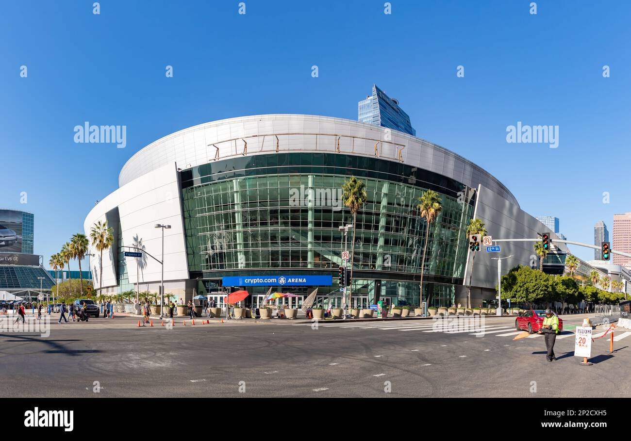A picture of the Crypto.com Arena Stock Photo - Alamy