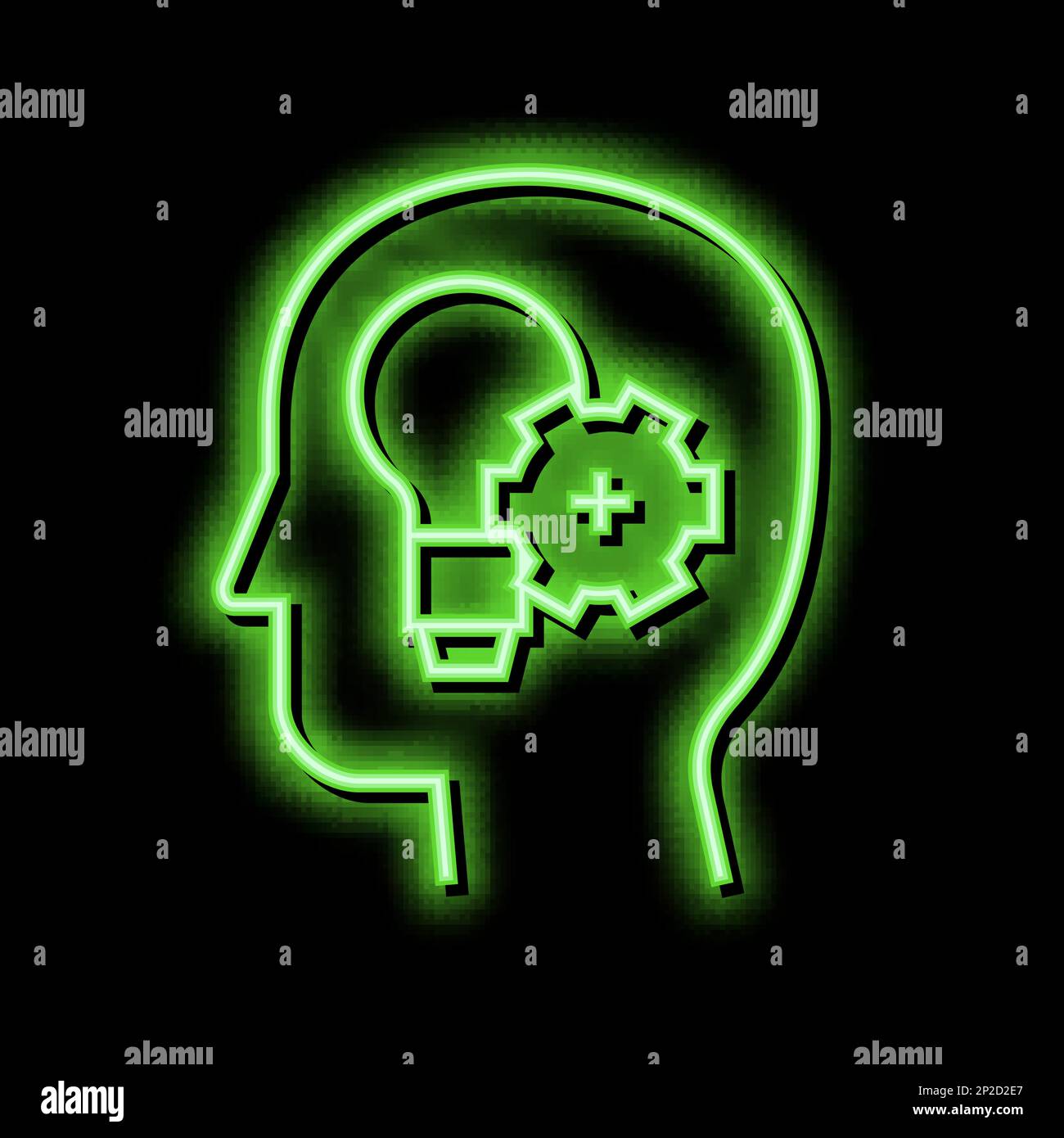 practical philosophy neon glow icon illustration Stock Vector Image ...