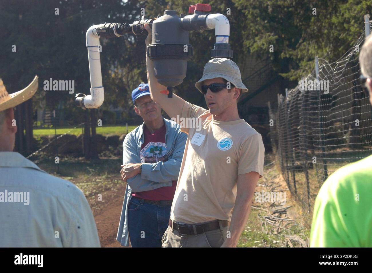 Aaron Guffy of East Multnomah Soil and Water Conservation District
