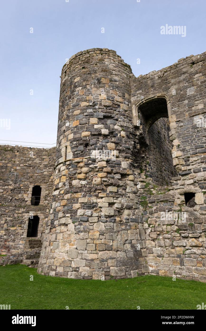 Beaumaris Castle, Anglesey, North Wales Stock Photo - Alamy