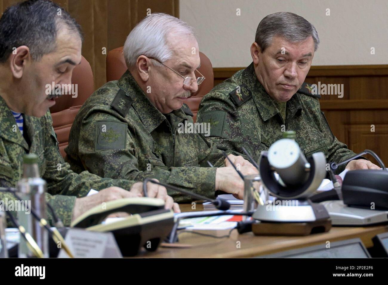 In This Photo Released By The Russian Defense Ministry Press Service On