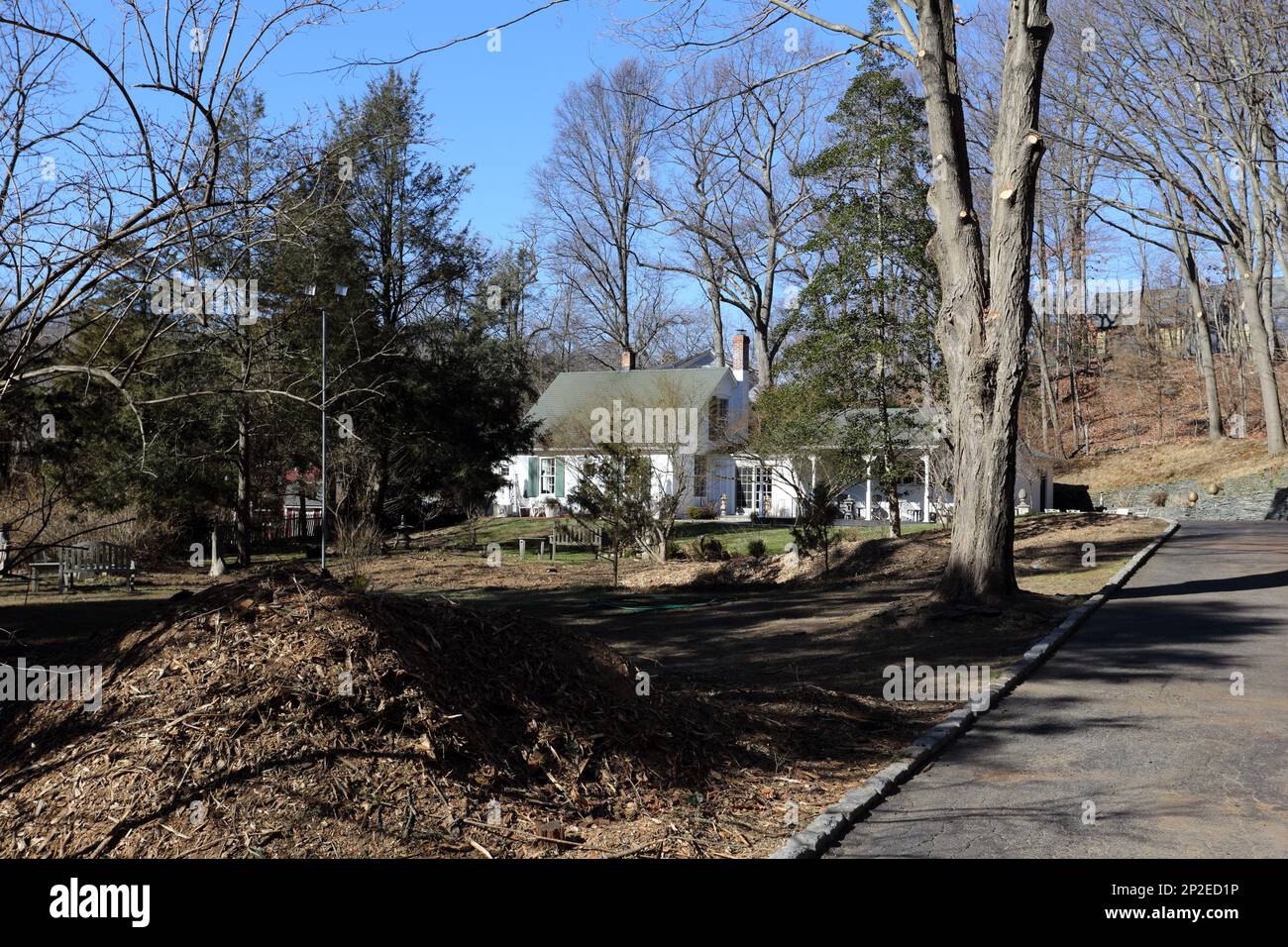 Historic Osterby House Huntington Long Island New York Stock Photo Alamy