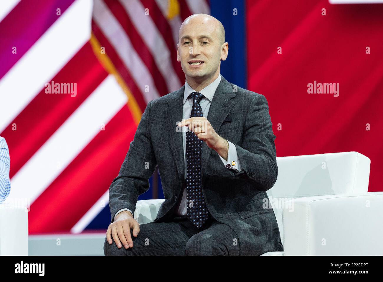 Stephen Miller, America First Legal speaks on the 3rd day of CPAC ...