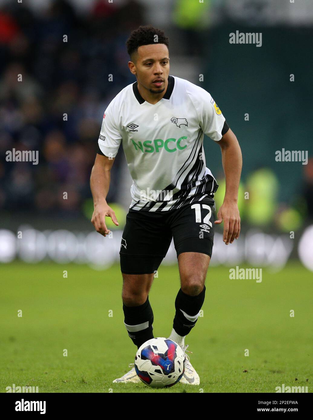 Derby County's Korey Smith during the Sky Bet League One match at Pride