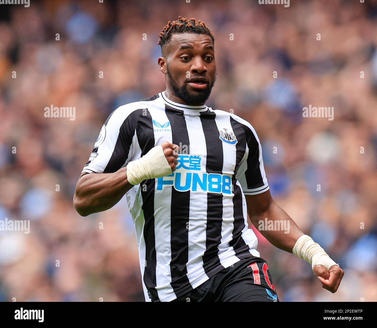 Allan Saint Maximin 10 Of Newcastle United During The Premier League 