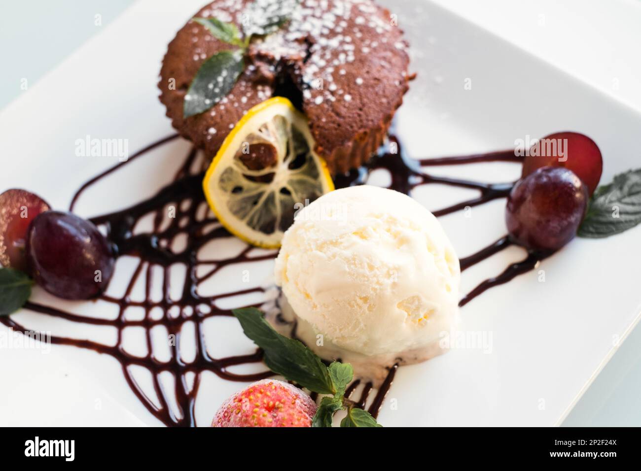 food photography art gourmet dessert concept Stock Photo - Alamy