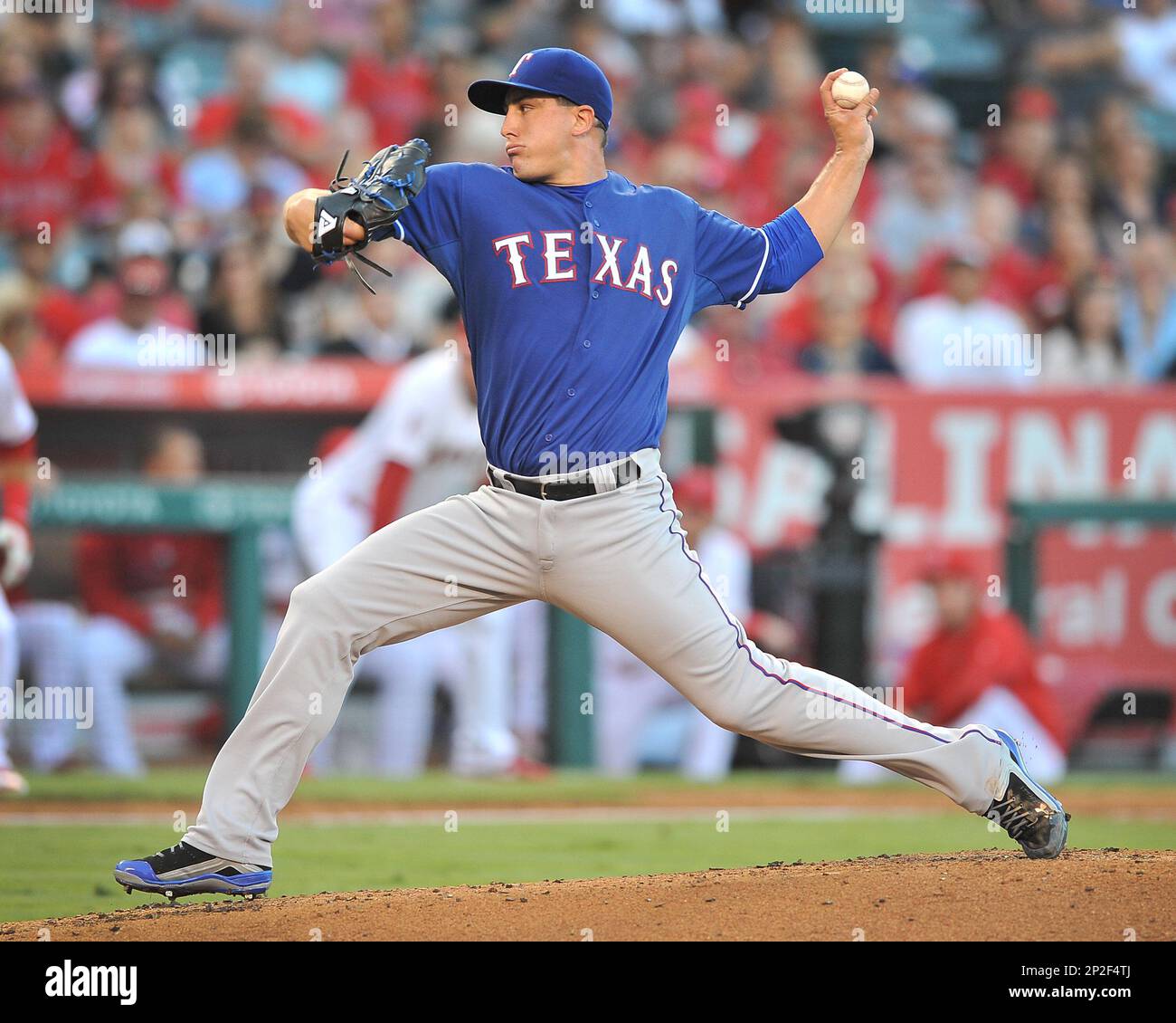 This is a 2015 photo of Derek Holland of the Texas Rangers