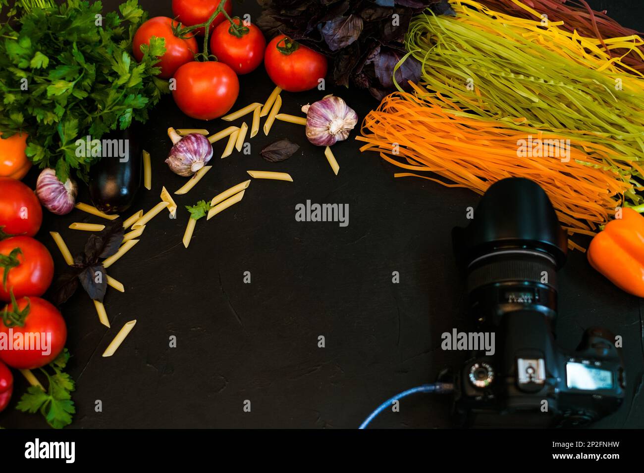 food photography assortment creative art Stock Photo - Alamy
