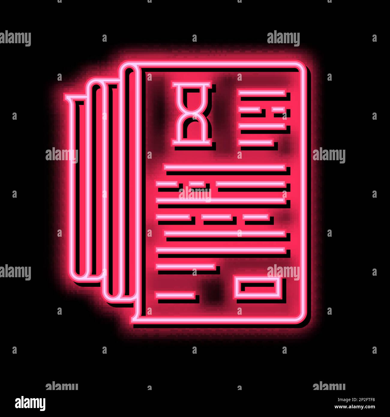 Glowing task list hi-res stock photography and images - Alamy