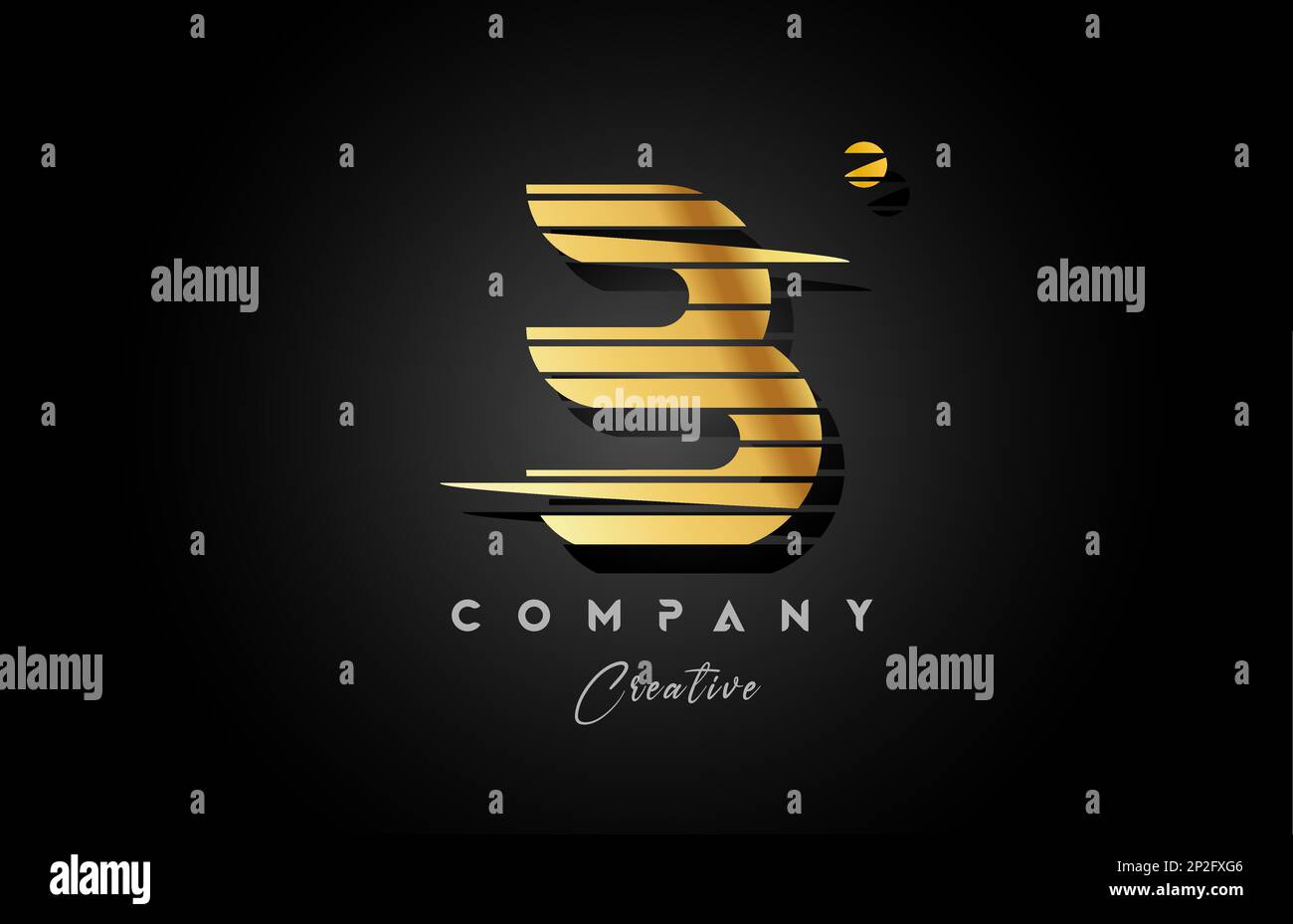 gold golden B alphabet letter logo icon design with line stripe and ...