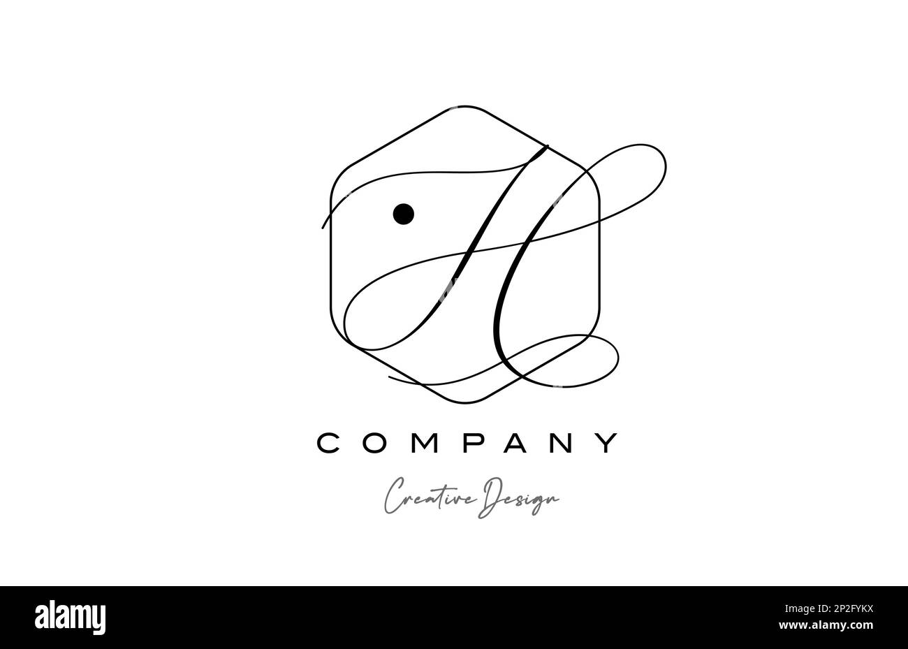 Elegant alphabet letter H logo icon design with polygon dot and black ...