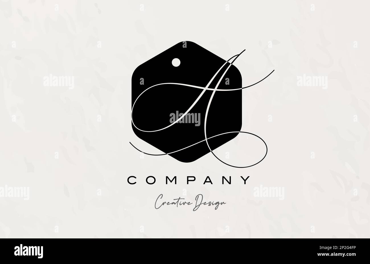 black and white polygon A alphabet letter logo icon design with dot and ...