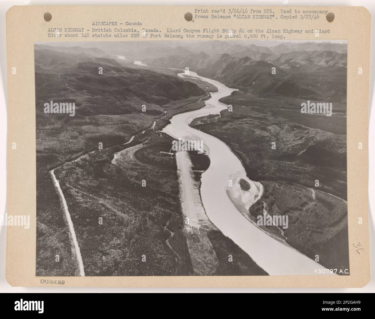 Alcan highway aerial hi-res stock photography and images - Alamy