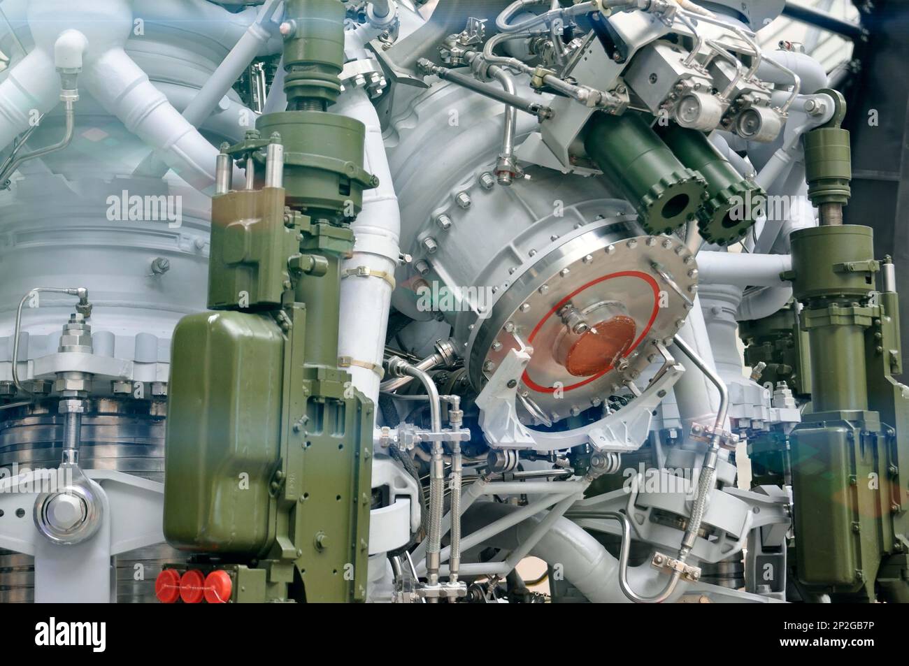 Liquid rocket engine. Rocket engine elements, bolted connections