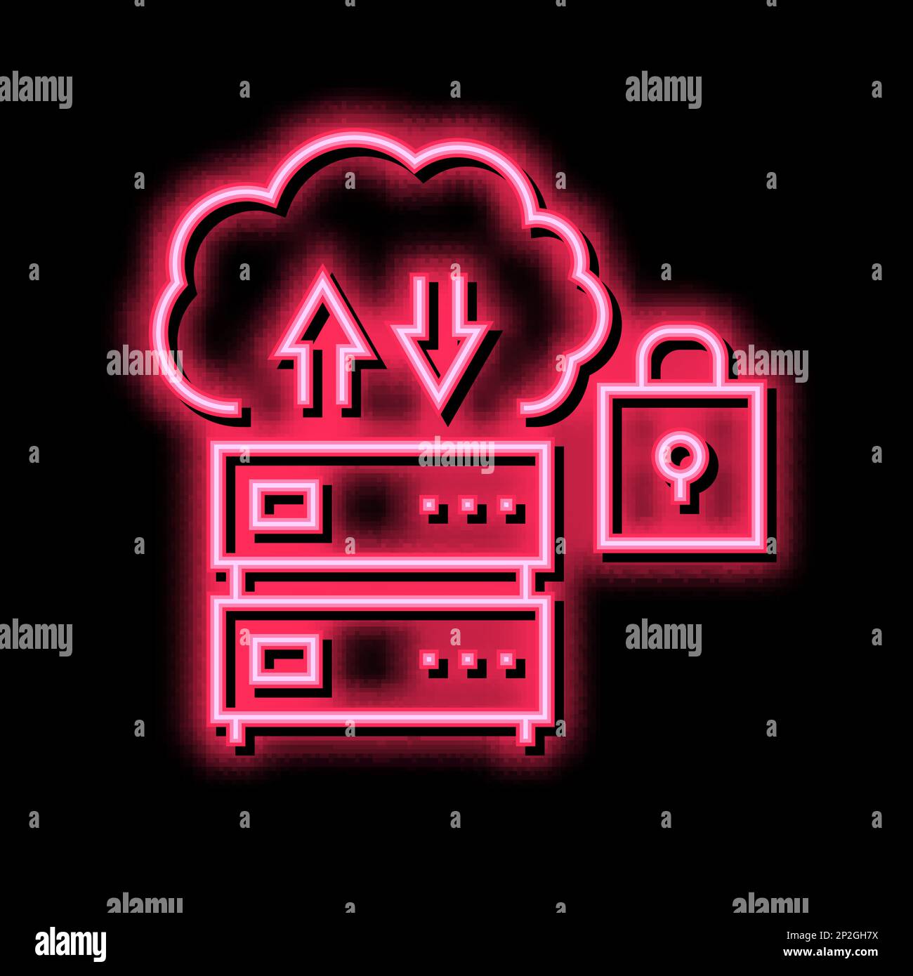 Ssh background Stock Vector Images - Alamy